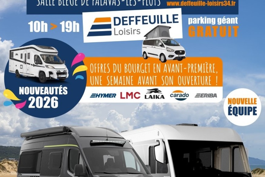 PALAVAS LES FOTS La Féria du camping-car