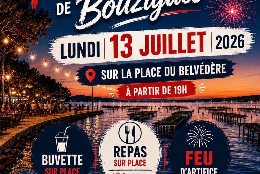 BOUZIGUES Le Bal des Pompiers!