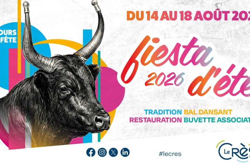 LE CRES La Fiesta d'été 2026!
