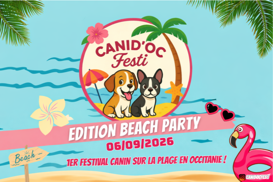 MARSEILLAN Canid'Oc Festi Beach Party!