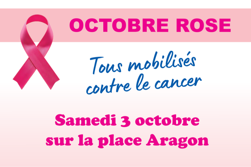 LATTES Octobre Rose s'installe à Lattes pour une journée de solidarité !